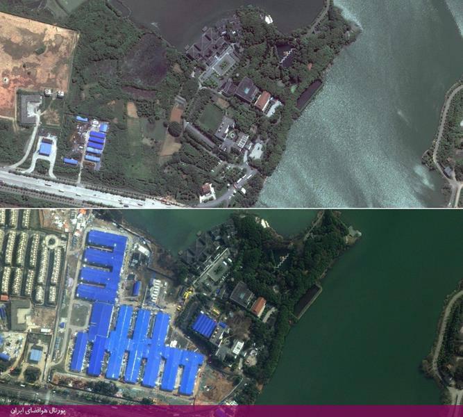 8 تصویر ماهواره‌ای «مکسار» قبل و بعد از شیوع ویروس کرونا در نقاط مختلف جهان